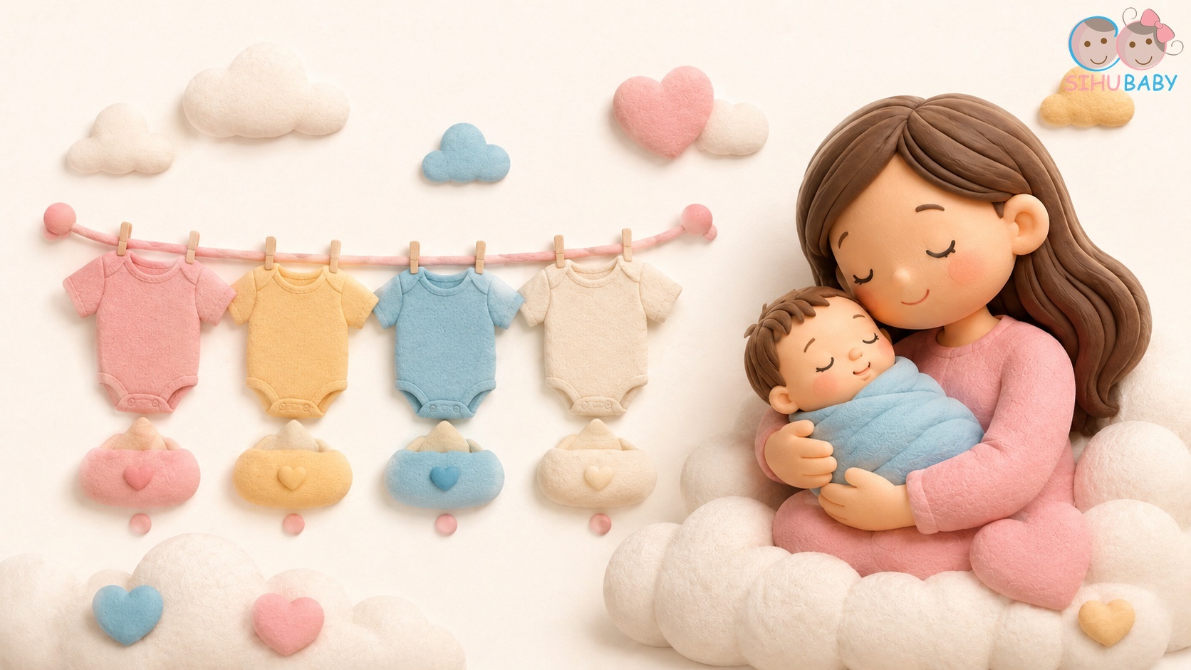 danh sách đồ sơ sinh cần mua tối giản - mẹo chọn size quần áo sơ sinh bế bé