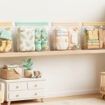 danh sách đồ sơ sinh cần mua tối giản - Giỏ đồ đi sinh phân loại túi zip thông minh SiHu Baby