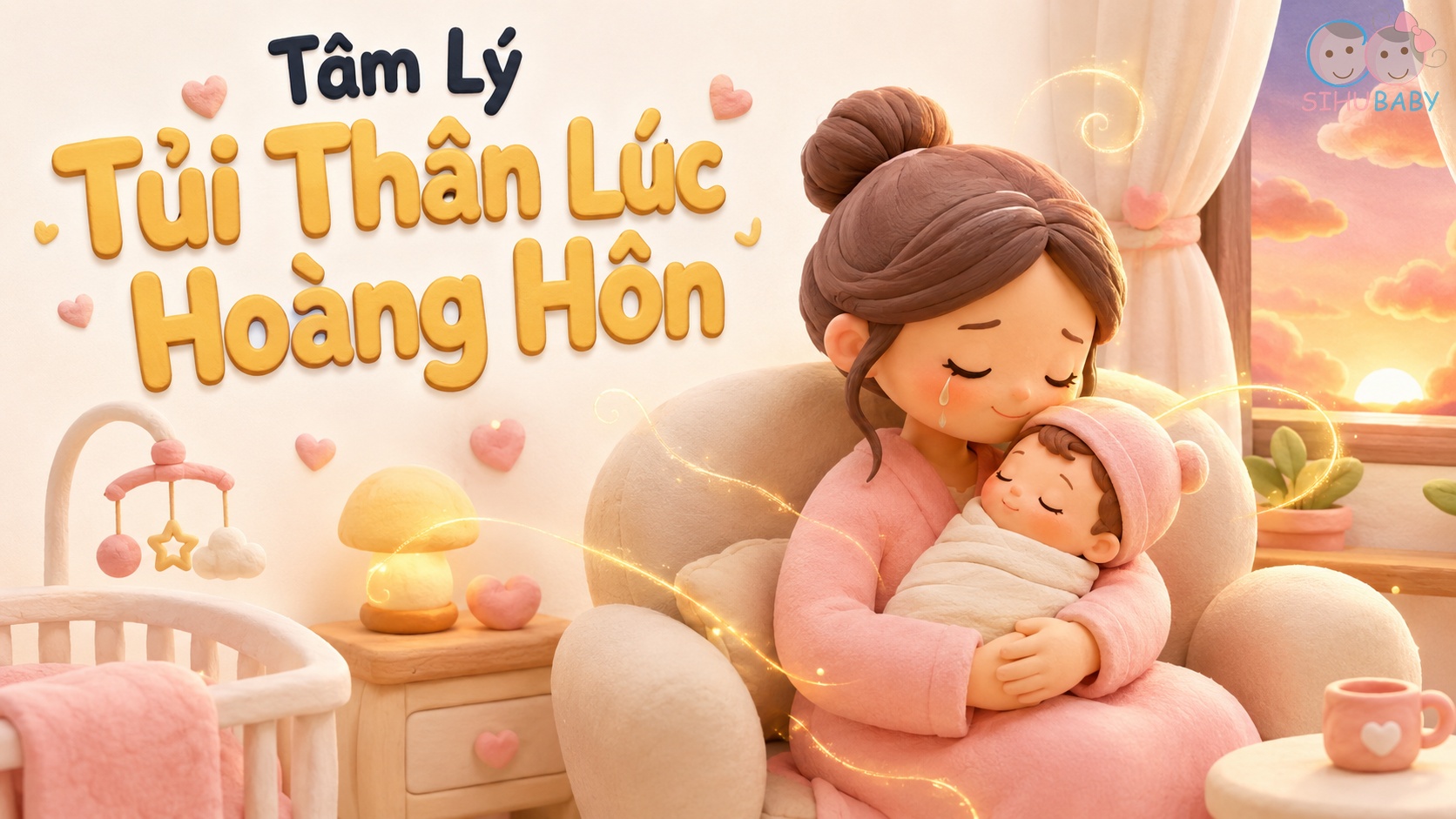 Tâm Lý Tủi Thân Lúc Hoàng Hôn Ở Sản Phụ: Vì Sao Chiều Tà Mẹ Lại Khóc?