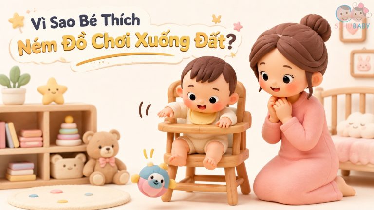 Vì Sao Bé Thích Ném Đồ Chơi Xuống Đất? Bí Mật Của Con