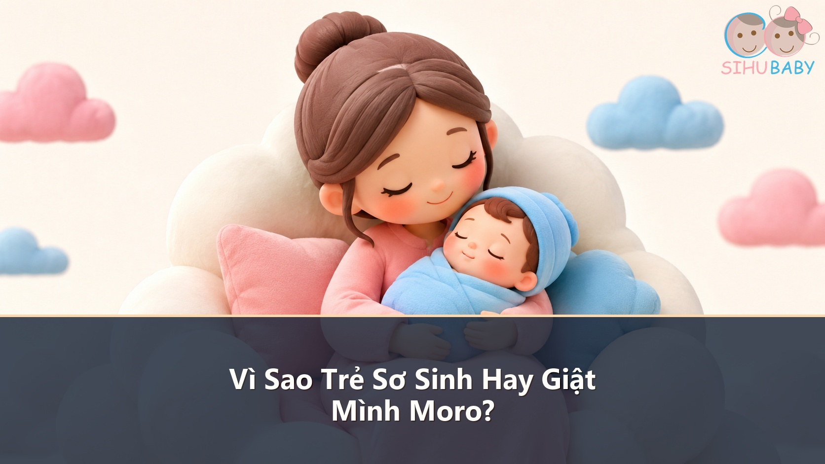 Vì Sao Trẻ Sơ Sinh Hay Giật Mình Moro? Mẹo Giúp Bé Ngủ Ngon