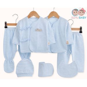 Combo Set Sơ Sinh 7 Món Vải Cao Cấp