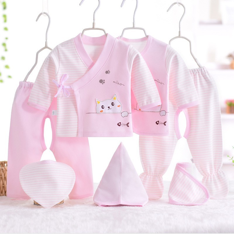 Combo Quần Áo Sơ Sinh 2 Set 14 Món - Ảnh 6