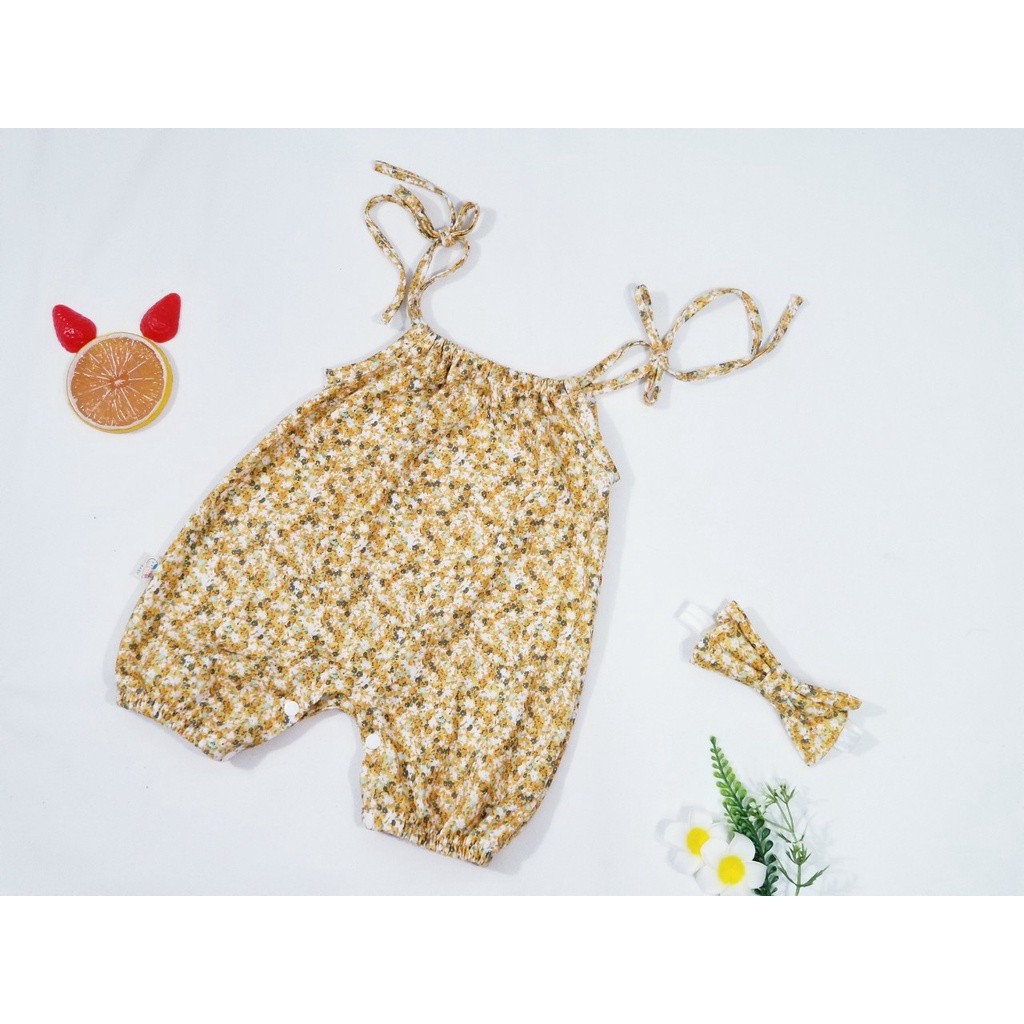 BỘ 2 DÂY DÀNH CHO BÉ GÁI KÈM NƠ DỄ THƯƠNG SIZE 4 - 10 KÝ [SiHu Baby Shop - Ảnh 5