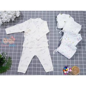 Bộ Quần Áo Yukata Dài Chân Tay Cotton Size 3 -> 10 Ký [SIHUBABY SHOP]