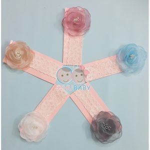 Băng Đô Cho Bé Gái Sơ Sinh 0-6 Tháng [SiHu Baby Shop]