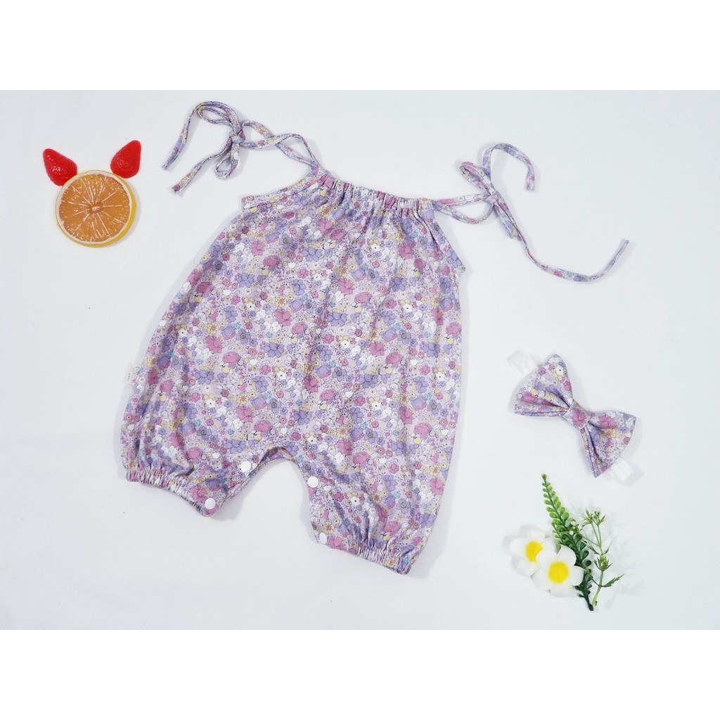 BỘ 2 DÂY DÀNH CHO BÉ GÁI KÈM NƠ DỄ THƯƠNG SIZE 4 - 10 KÝ [SiHu Baby Shop - Ảnh 6