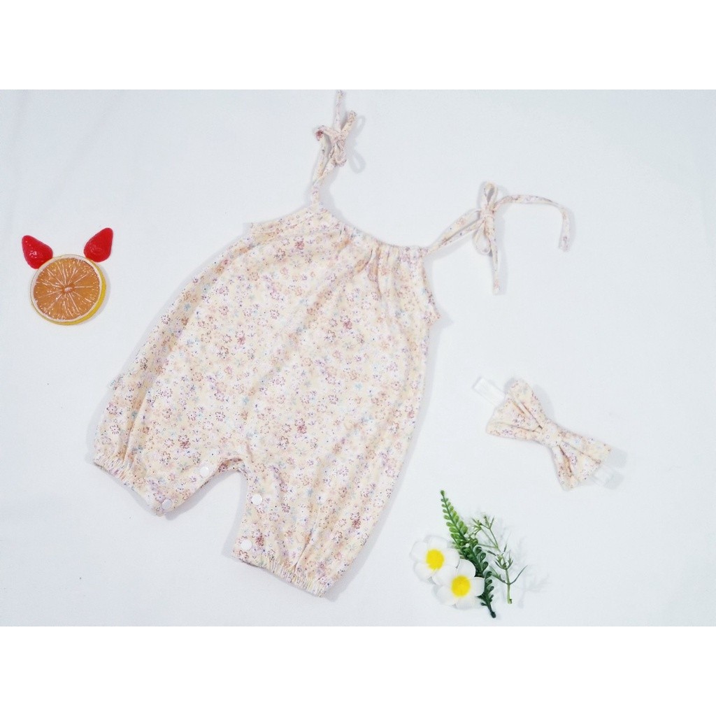 BỘ 2 DÂY DÀNH CHO BÉ GÁI KÈM NƠ DỄ THƯƠNG SIZE 4 - 10 KÝ [SiHu Baby Shop - Ảnh 2