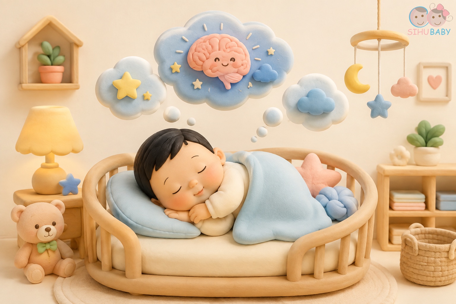 bé sơ sinh có nằm mơ không - chu kỳ giấc ngủ rem của trẻ sơ sinh