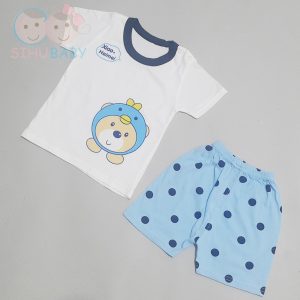 [ CHỈ 49K] Bộ quần áo trẻ em mùa hè bé gấu