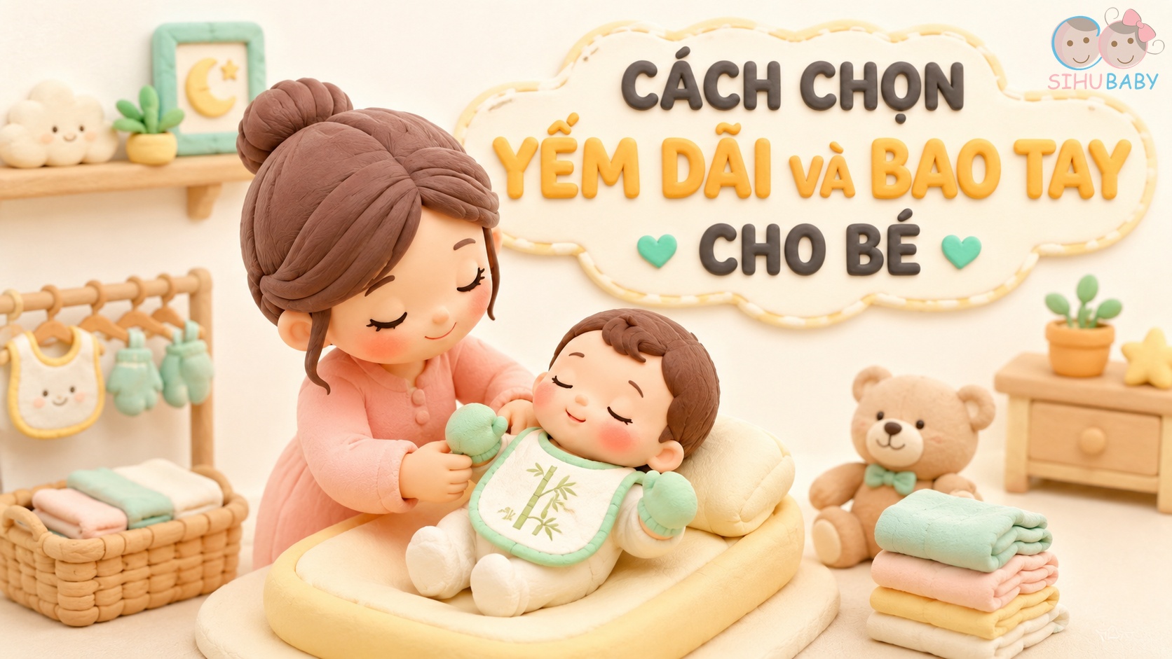 Cách Chọn Yếm Dãi Và Bao Tay Cho Bé: Mẹo An Toàn Mẹ Bỉm Cần Biết