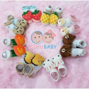 Tất, Vớ Cho Trẻ Sơ Sinh, Bé Trai Bé Gái Hoạt Hình Dễ Thương [SiHu Baby Shop]