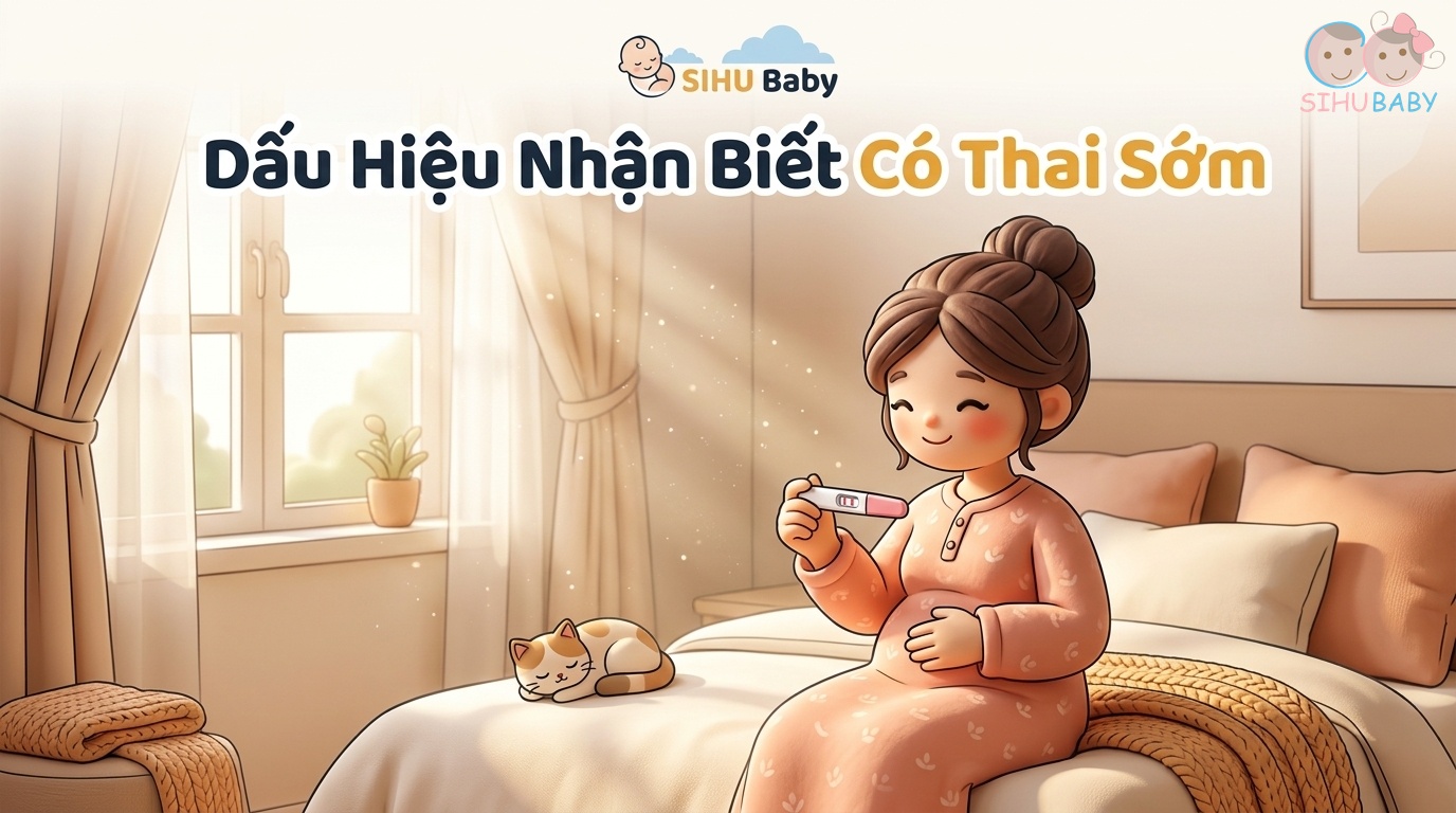 Dấu Hiệu Nhận Biết Có Thai Sớm: 8+ Tín Hiệu Cơ Thể Mẹ Cần Biết