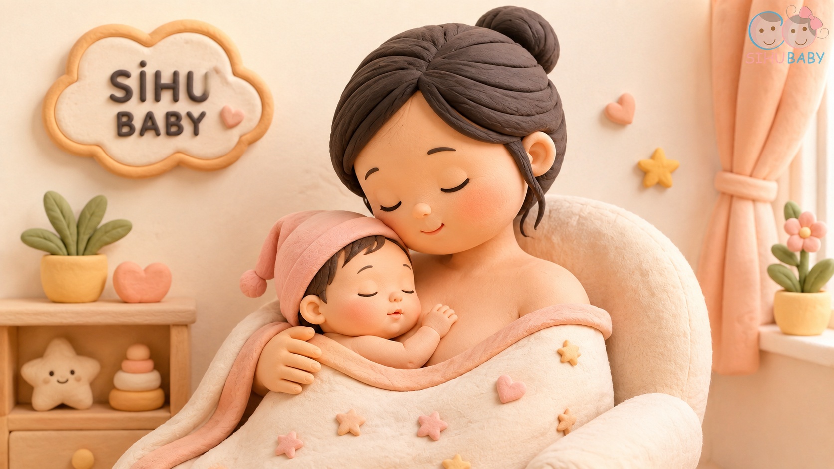 em bé nhận ra mùi sữa mẹ - cái ôm da tiếp da kangaroo ngọt ngào giữa mẹ và con