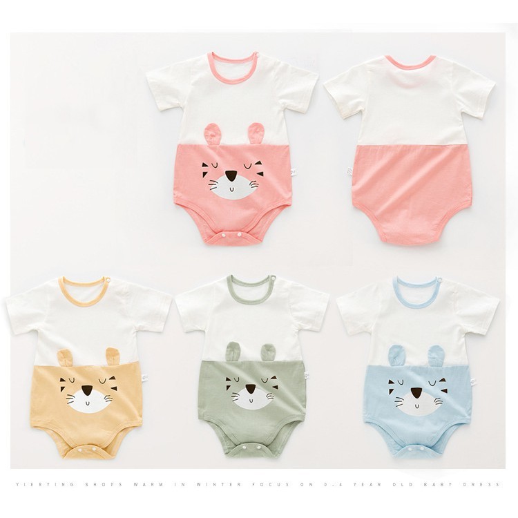BODY SUIT HÌNH MÈO DỄ THƯƠNG ( 3 ĐẾN 5, 6 KÝ) [SiHu Baby Shop]