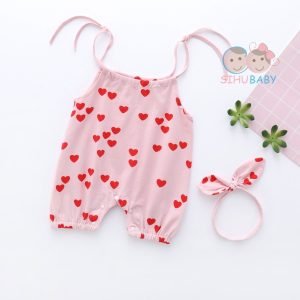 BỘ 2 DÂY DÀNH CHO BÉ GÁI KÈM NƠ DỄ THƯƠNG SIZE 4 - 10 KÝ [SiHu Baby Shop