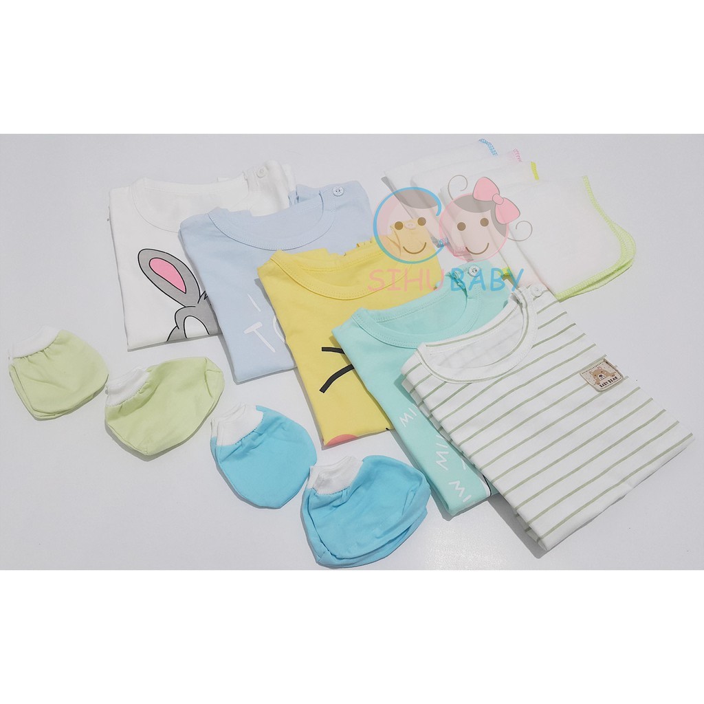 COMBO 5 BODY TẶNG KÈM 2 ĐÔI BAO TAY+ 2 ĐÔI BAO CHÂN+ 5 KHĂN SỮA #GIÁ_250K