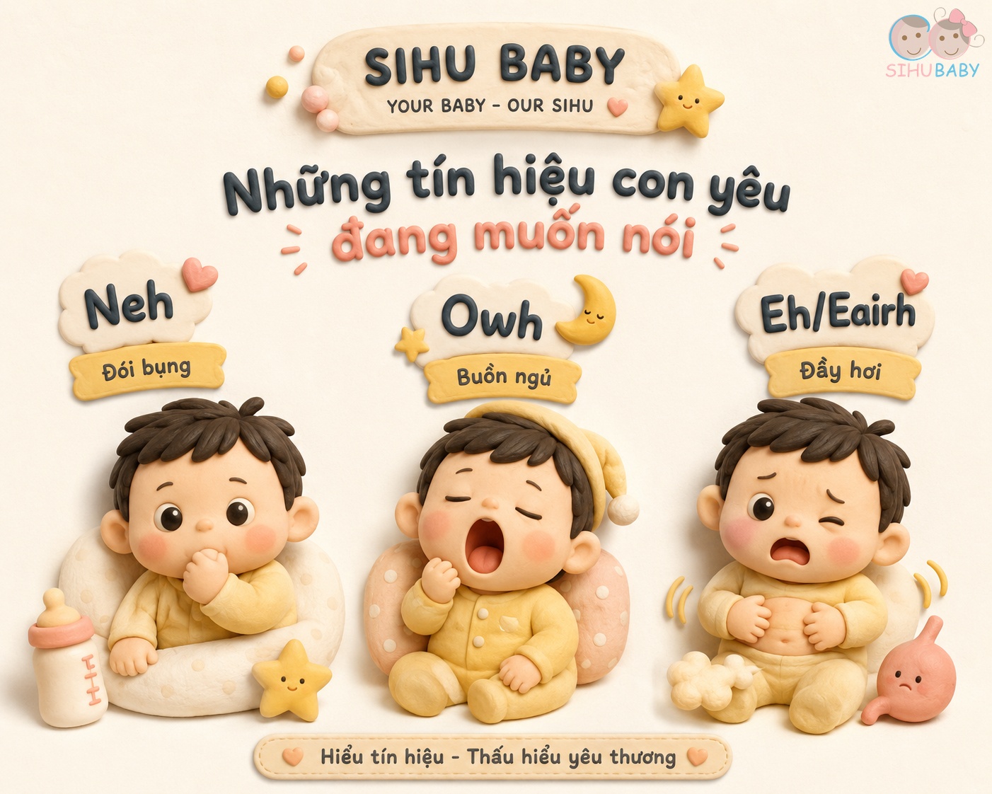 giải mã 5 tiếng khóc dunstan - 5 âm thanh phản xạ sinh học sơ sinh