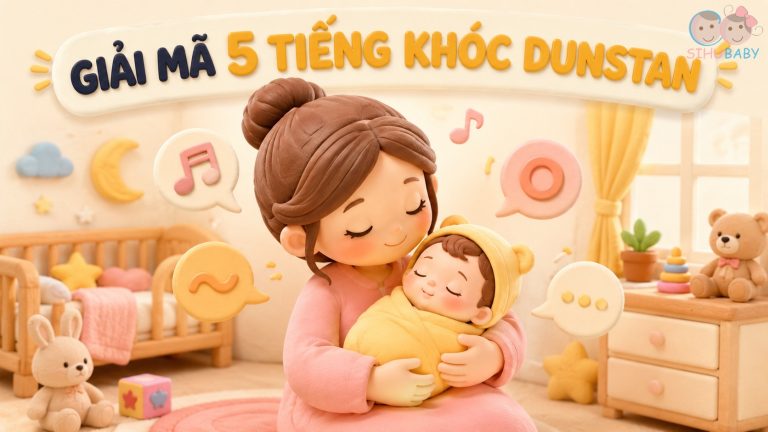 Giải Mã 5 Tiếng Khóc Dunstan: Nhận Biết Nhu Cầu Bé Trong 3 Giây