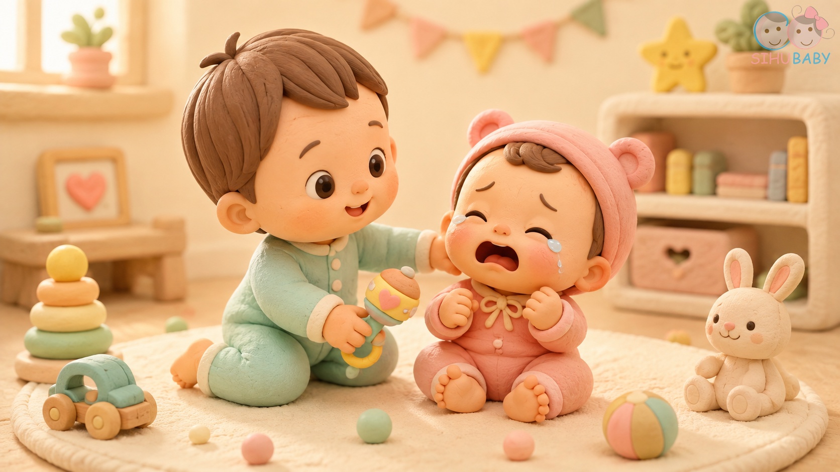 hiện tượng trẻ sơ sinh khóc theo dây chuyền - các giai đoạn phát triển cảm xúc