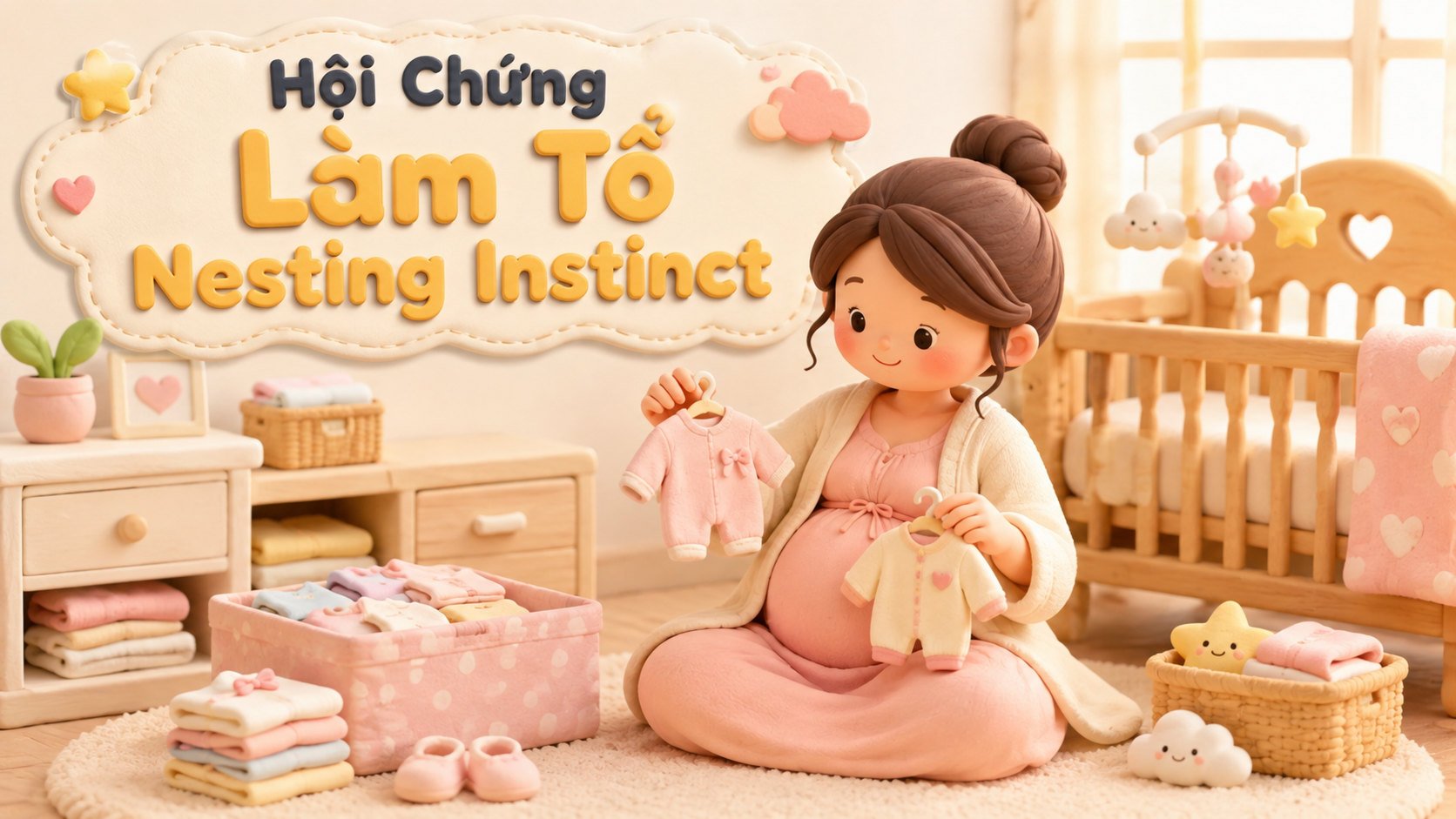 Hội Chứng Làm Tổ (Nesting Instinct): Bản Năng Kỳ Diệu Mẹ Bầu