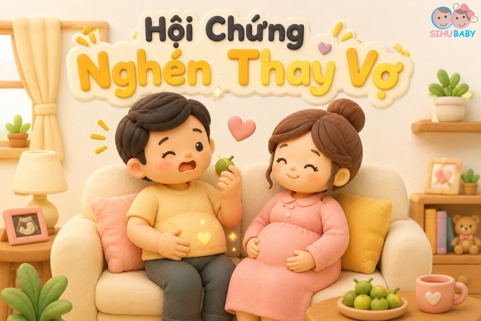 Hội Chứng "Nghén Thay Vợ" (Couvade): Khi Bố Cùng Tăng Cân, Buồn Nôn