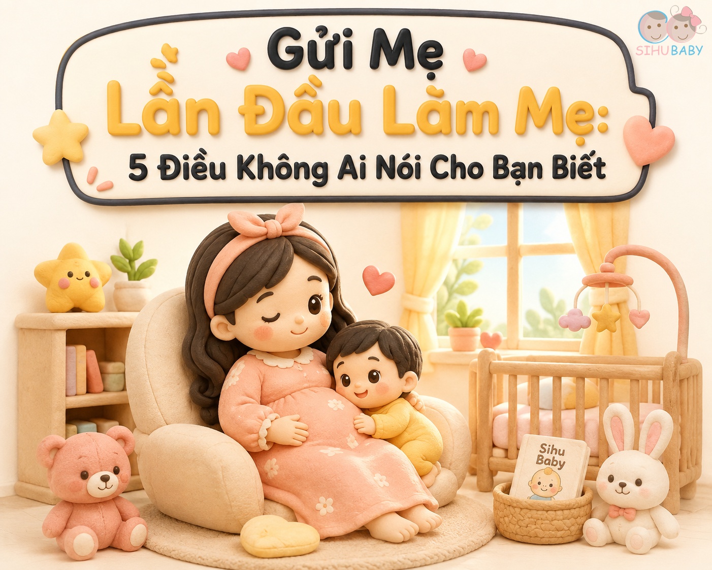 Gửi Mẹ Lần Đầu Làm Mẹ: 5 Điều Không Ai Nói Cho Bạn Biết Về Những Ngày Đầu Sau Sinh