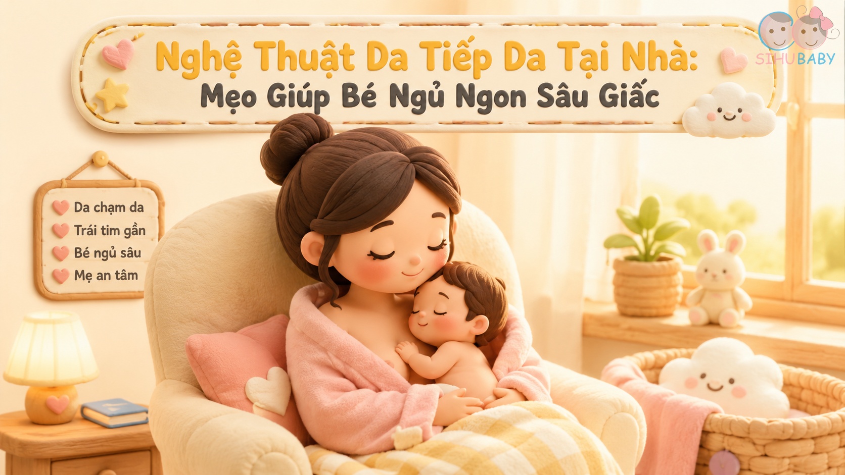Nghệ Thuật Da Tiếp Da Tại Nhà: 15 Phút Mỗi Ngày Giúp Ổn Định Nhịp Tim Và Tiêu Hóa Của Con