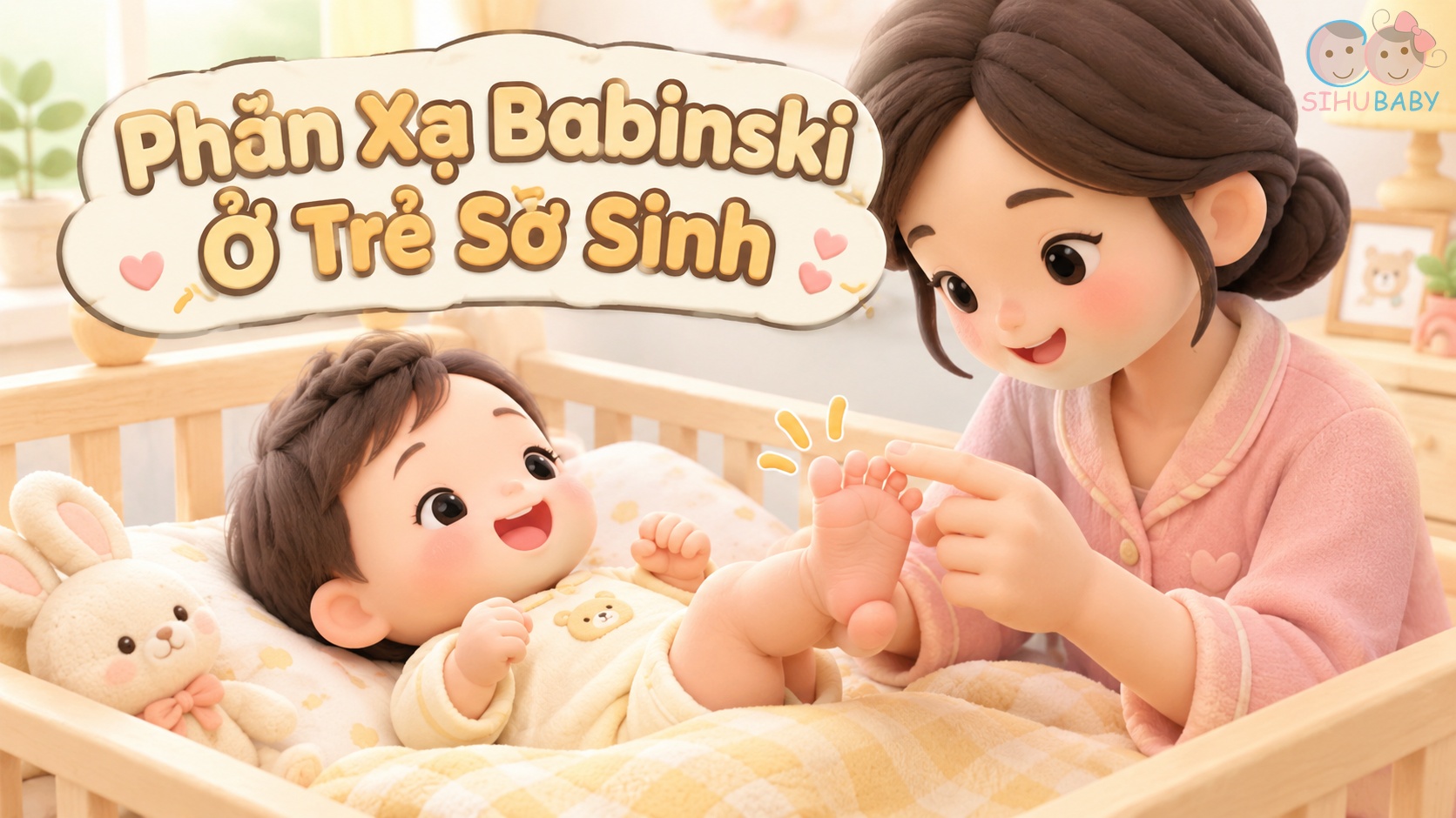Phản Xạ Babinski Ở Trẻ Sơ Sinh: Vì Sao Vuốt Chân Bé Lại Xòe Ngón Quạt?