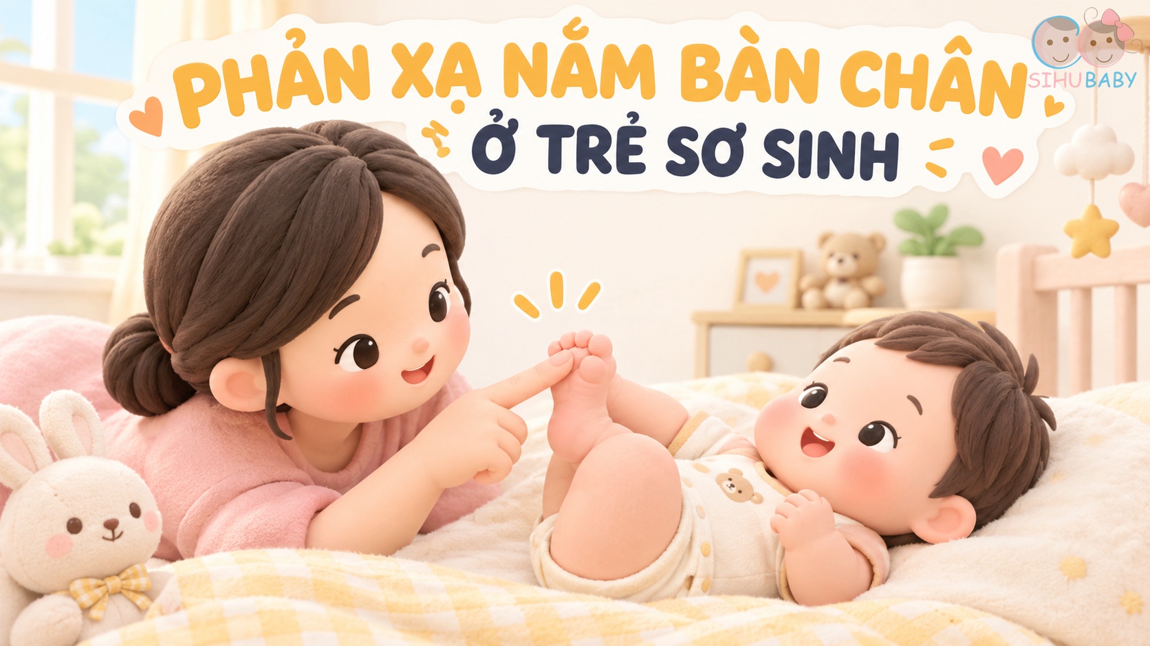 Phản Xạ Nắm Bàn Chân Ở Trẻ Sơ Sinh: Vì Sao Ấn Nhẹ Vào Chân Bé Lại Quắp Ngón?