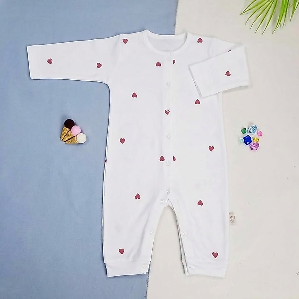 Đồ Dài Tay Dài Chân Liền Thân Cotton Tre Mềm Mại, Thoải Mái Cho Bé Từ 3 Đến 10 Ký - Ảnh 3