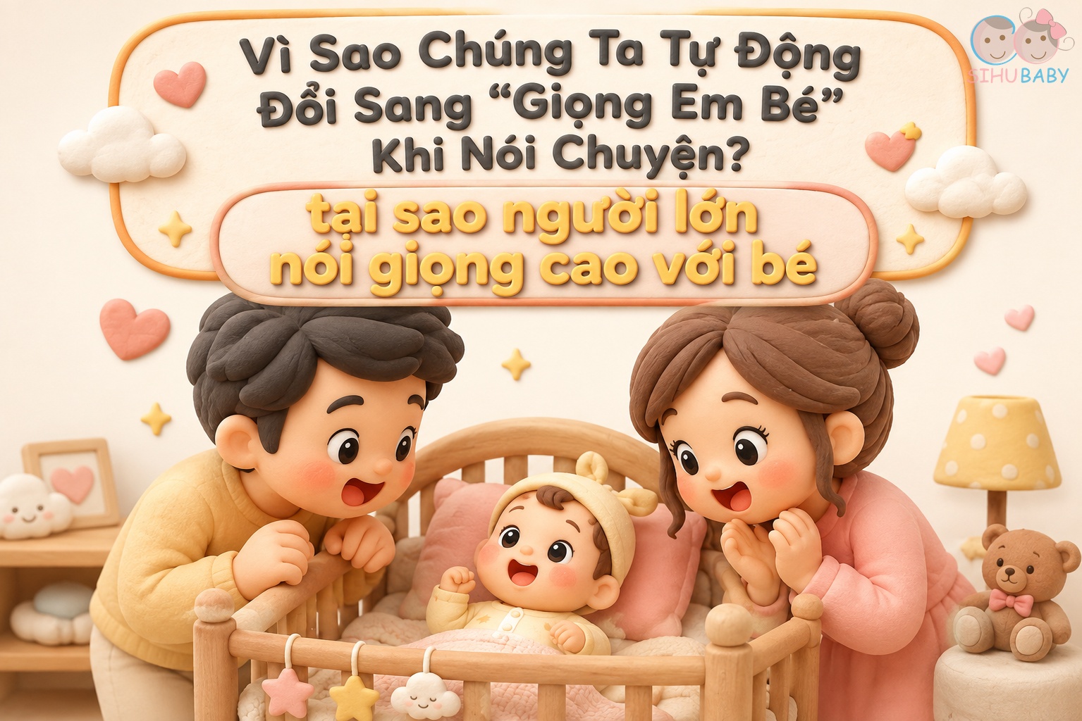 Vì Sao Chúng Ta Tự Động Đổi Sang "Giọng Em Bé" Khi Nói Chuyện?
