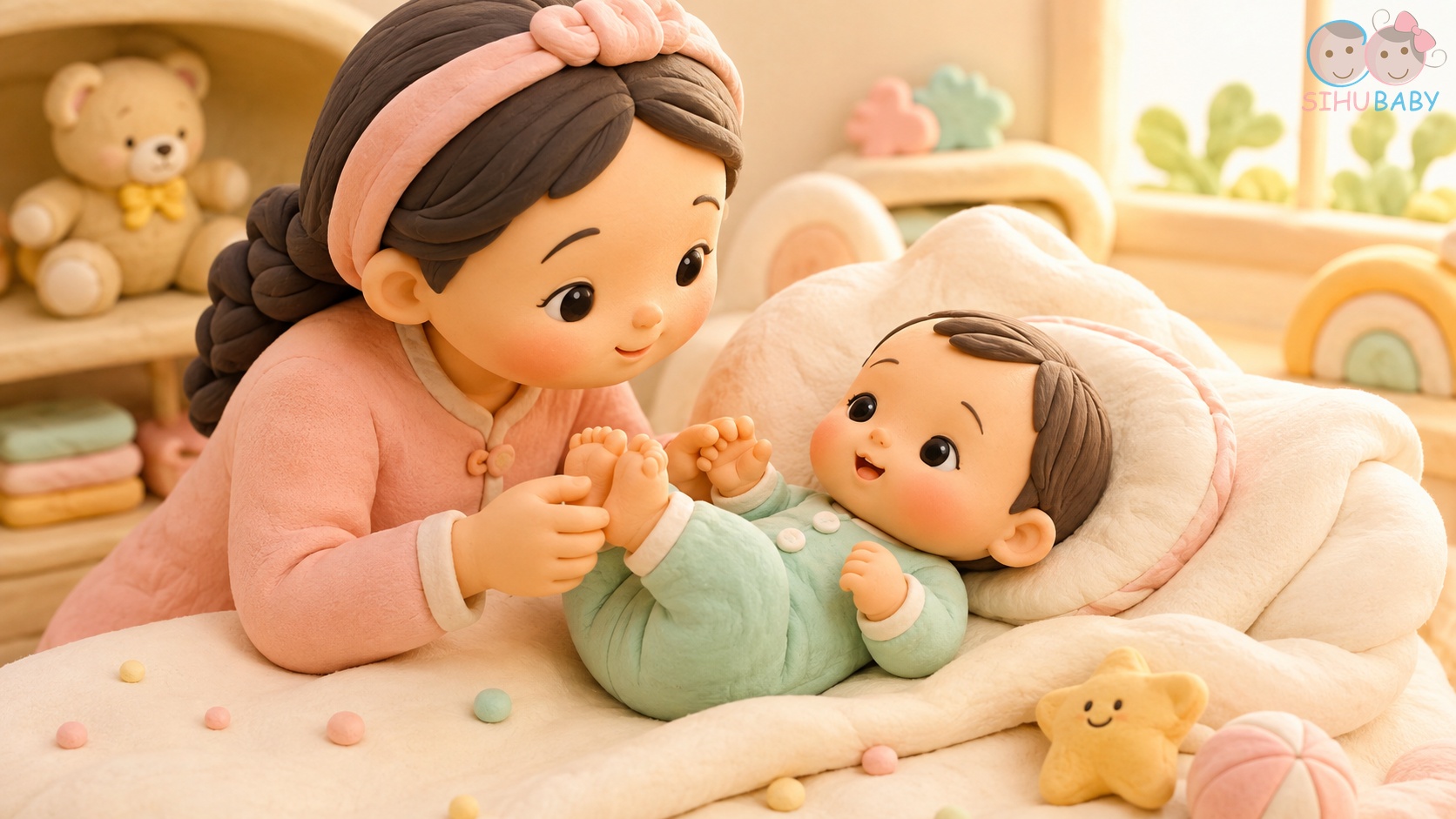tại sao tay chân bé sơ sinh luôn lạnh - mẹ sờ bàn chân nhỏ xinh của bé