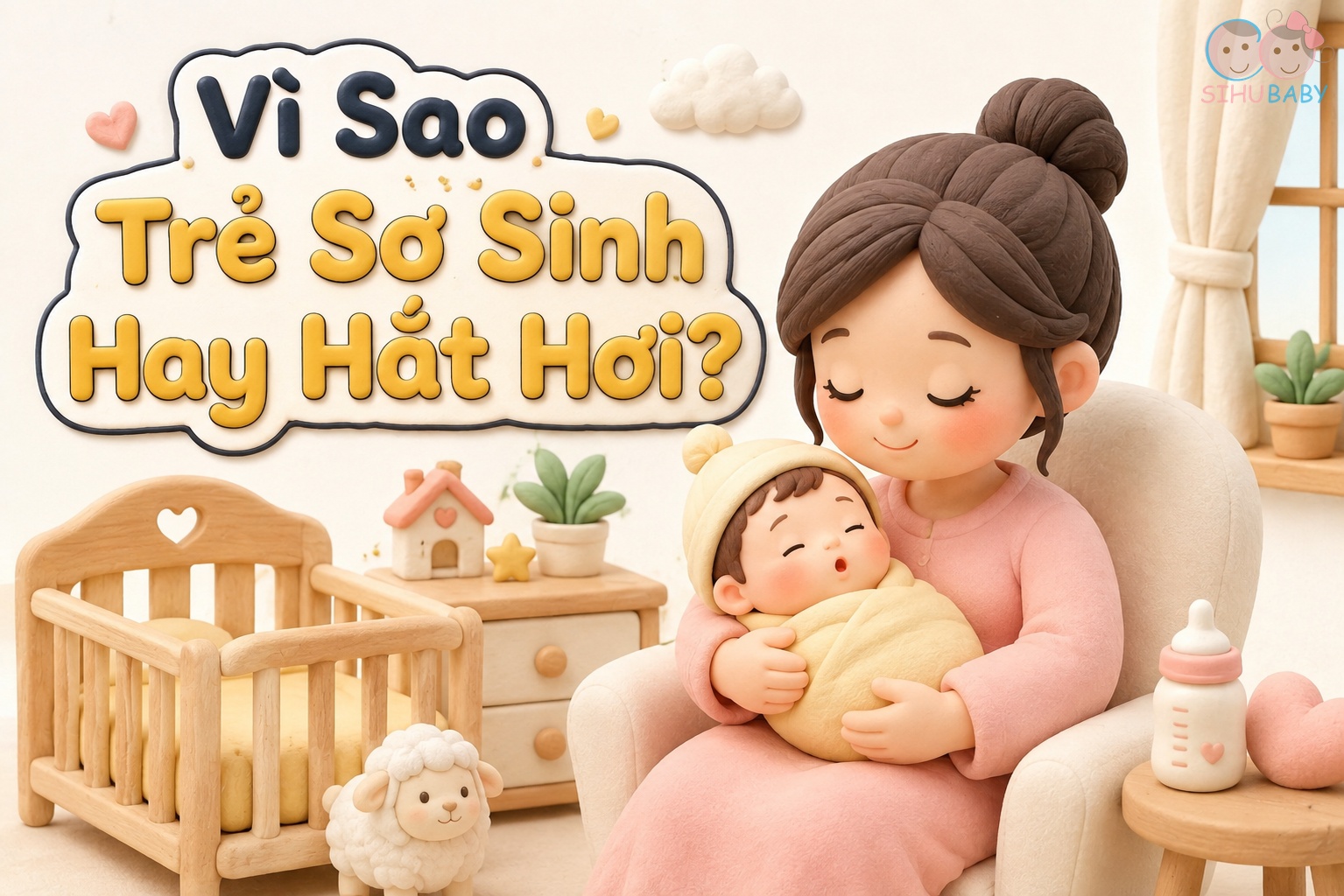 Tại Sao Trẻ Sơ Sinh Hay Hắt Hơi? Giải Mã Sinh Học Giúp Mẹ An Tâm
