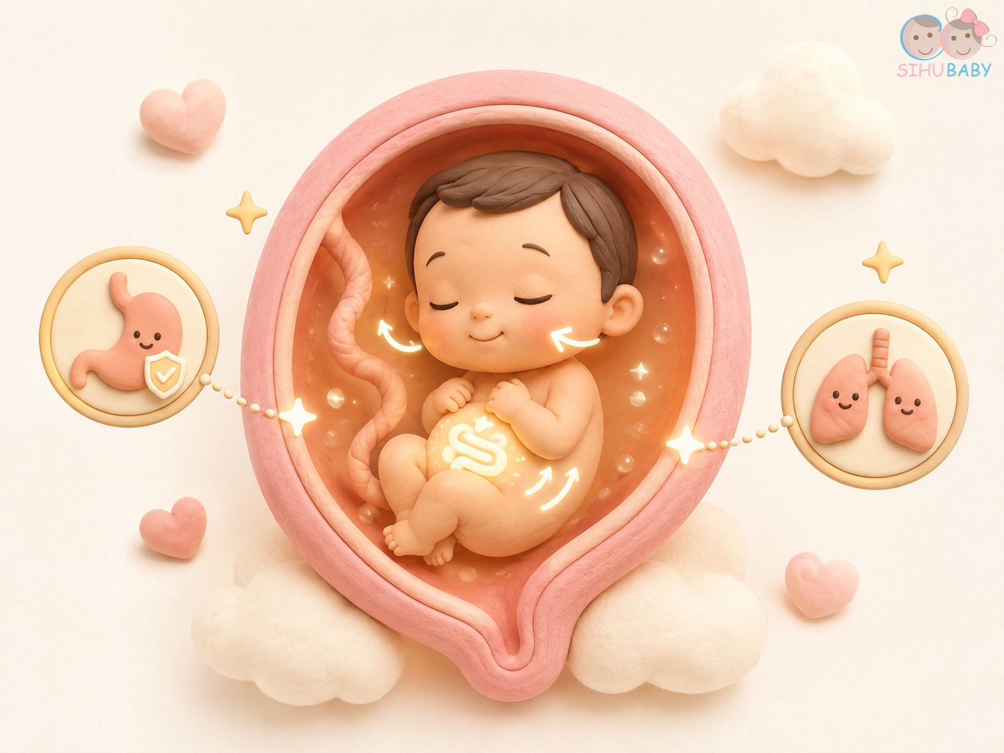 thai nhi có uống nước ối không - bài tập rèn luyện hệ tiêu hóa và hô hấp