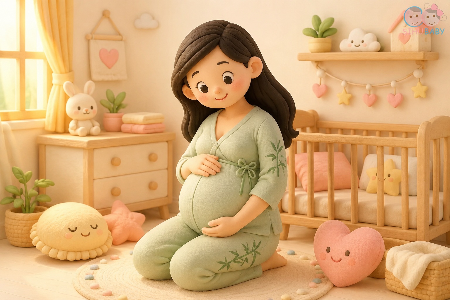 thai nhi làm gì trong bụng mẹ - mẹ bầu thư giãn thai giáo cùng bé