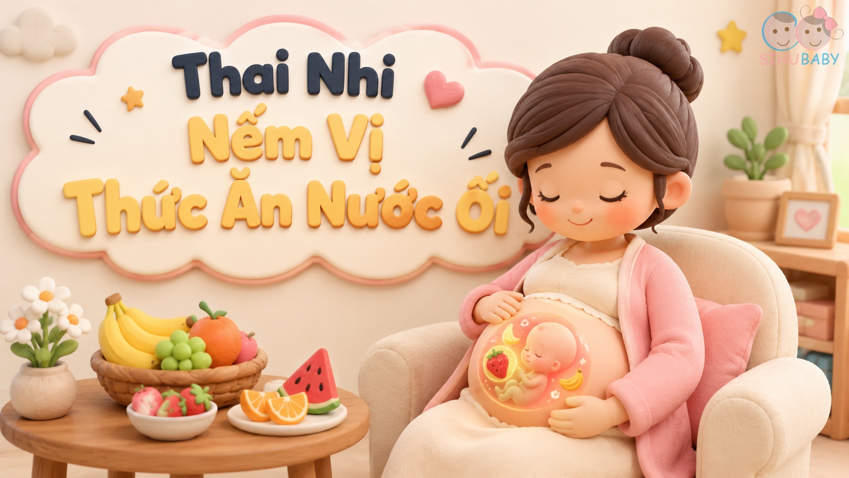 Thai Nhi Nếm Vị Thức Ăn Nước Ối: Bí Mật Vị Giác Đầu Đời