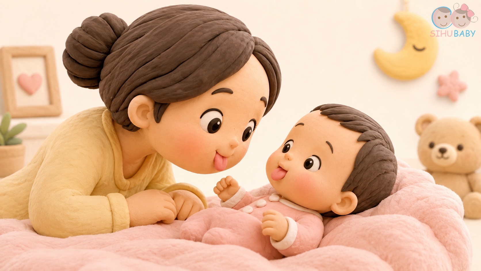 trẻ sơ sinh bắt chước nét mặt - Thí nghiệm kinh điển về khả năng bắt chước của bé sơ sinh