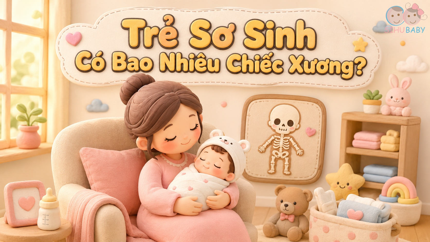 Trẻ Sơ Sinh Có Bao Nhiêu Chiếc Xương? Sự Thật Kỳ Diệu Về Bé