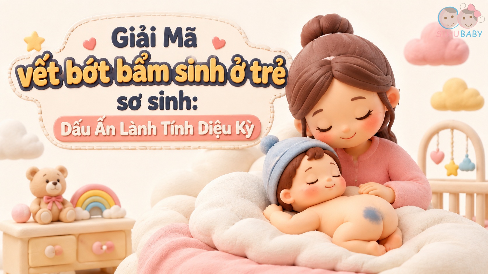 Giải Mã Vết Bớt Bẩm Sinh Ở Trẻ Sơ Sinh: Dấu Ấn Lành Tính Diệu Kỳ