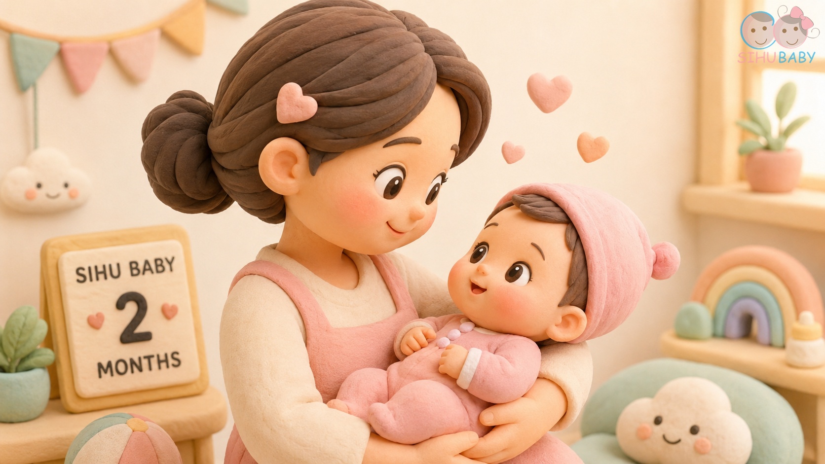 vì sao bé sơ sinh nhìn viền tóc của mẹ - cột mốc giao tiếp ánh mắt