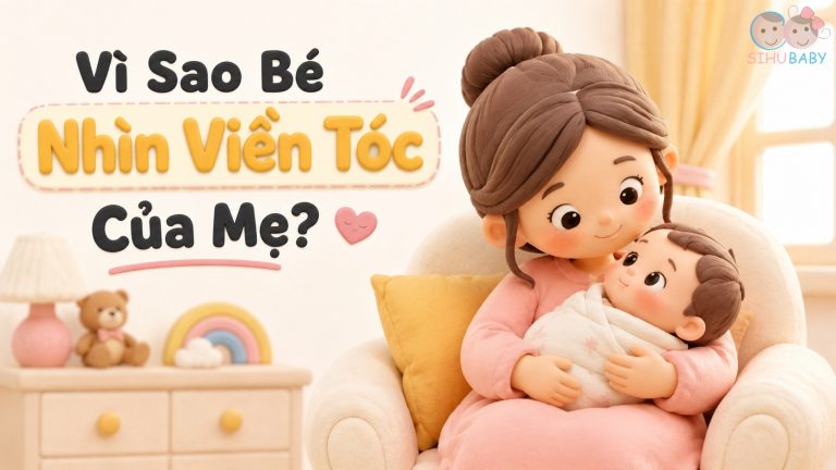 Vì Sao Bé Sơ Sinh Nhìn Viền Tóc Của Mẹ Thay Vì Nhìn Mắt?