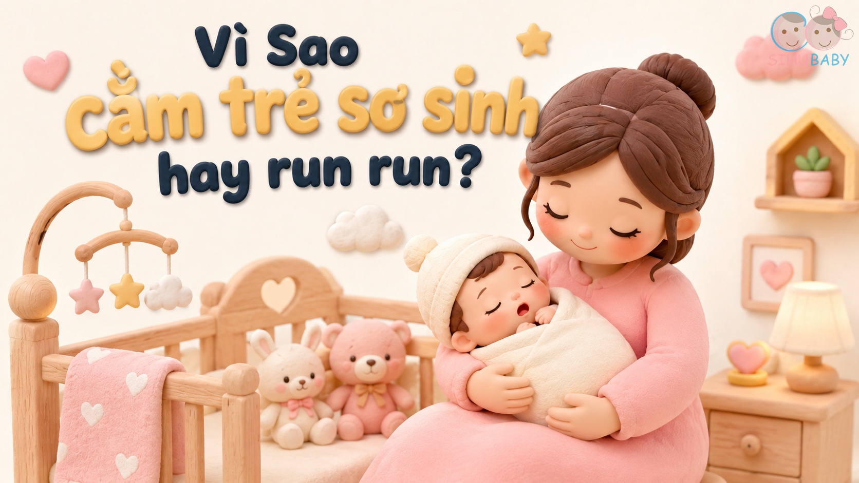 Vì Sao Cằm Trẻ Sơ Sinh Hay Run Run? Giải Mã Sinh Học Giúp Mẹ An Tâm