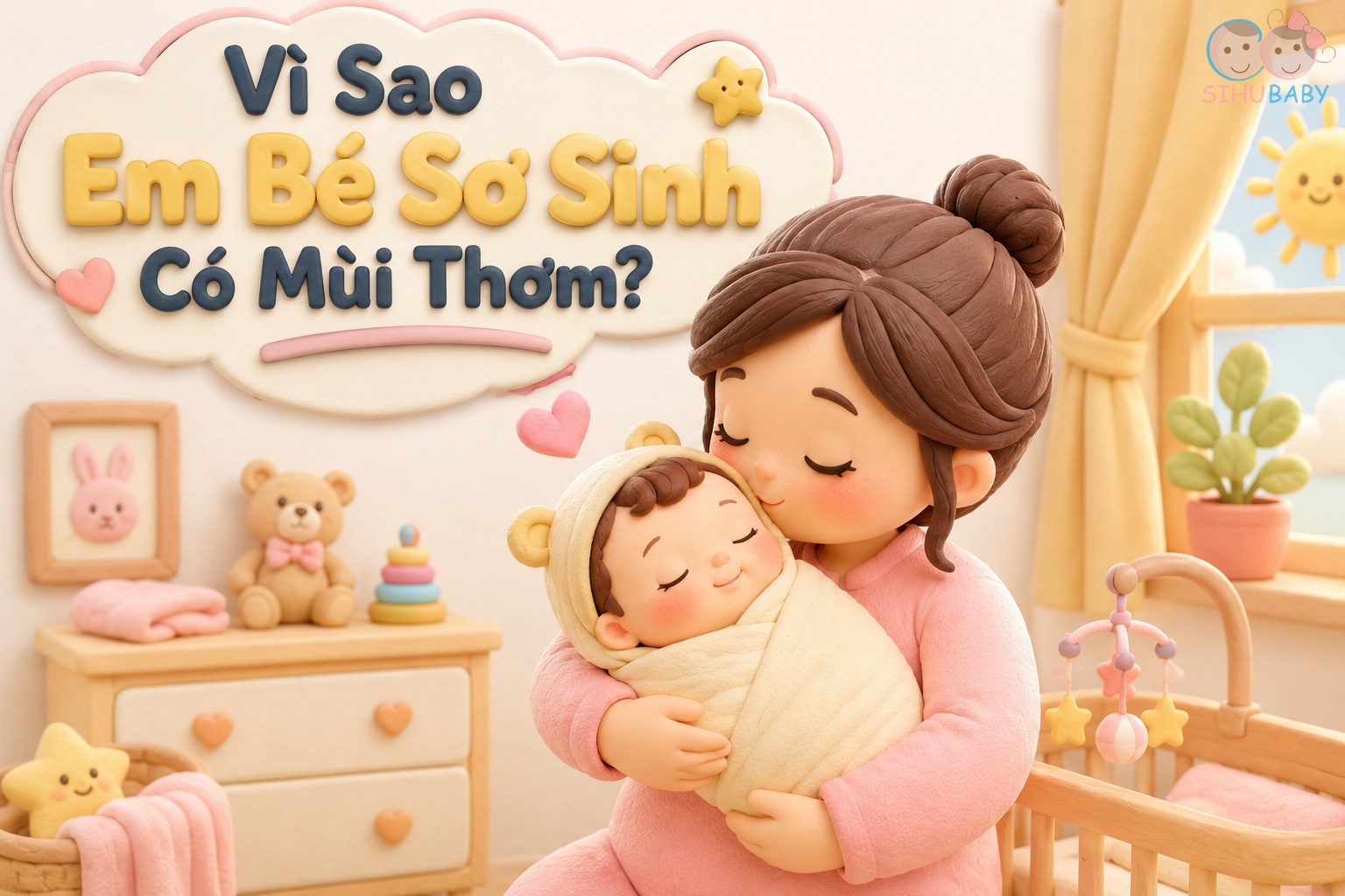 Vì Sao Em Bé Sơ Sinh Có Mùi Thơm? Giải Mã Mùi Hương Con