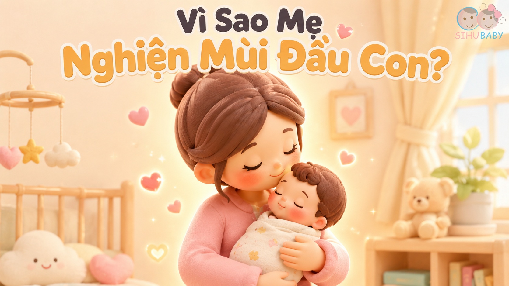 Vì Sao Mẹ Nghiện Mùi Đầu Em Bé? Giải Mã Cơn Nghiện Ngọt Ngào