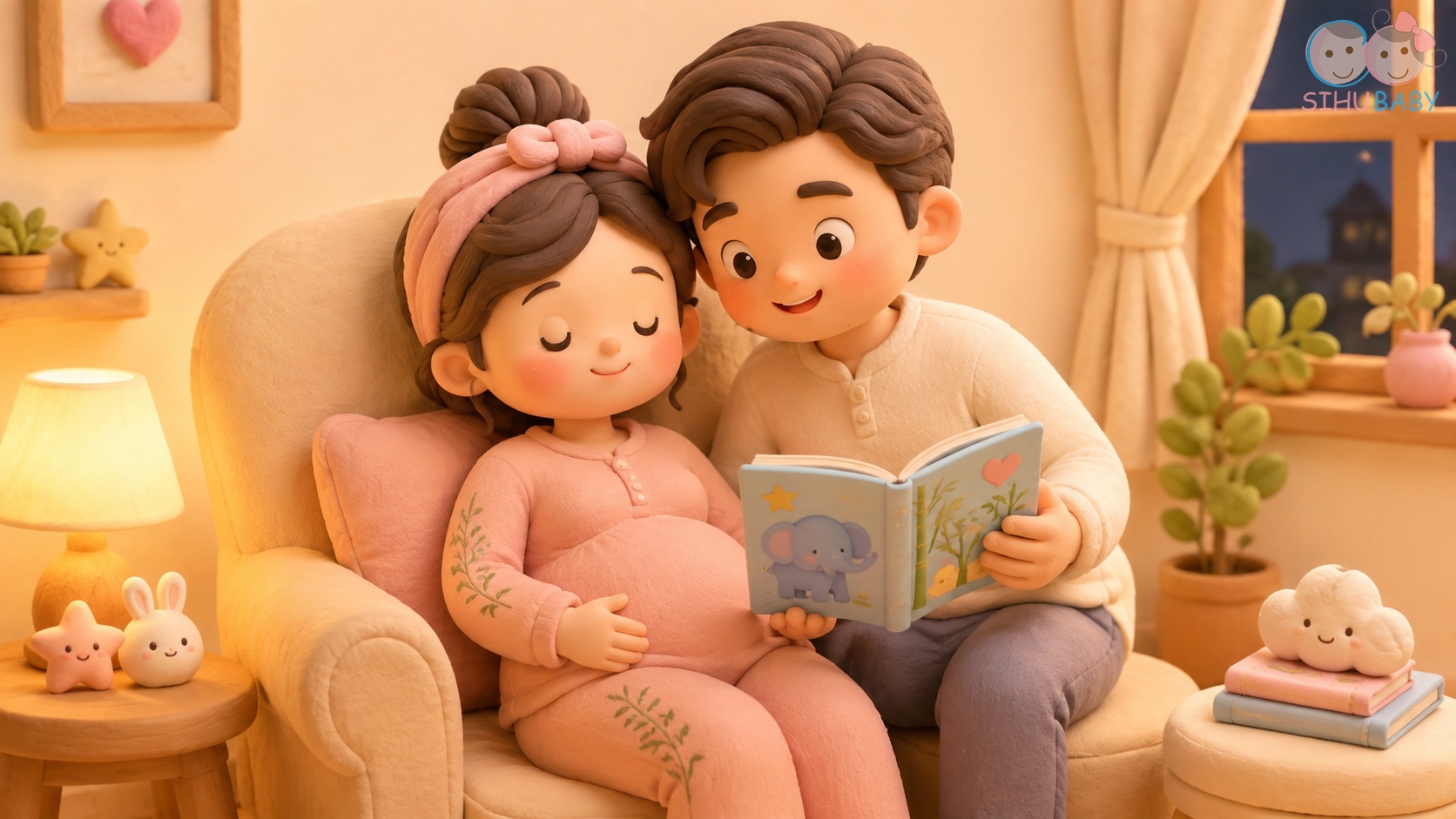 vì sao thai nhi thích giọng nói của bố - khoảnh khắc bố trò chuyện cùng thai nhi
