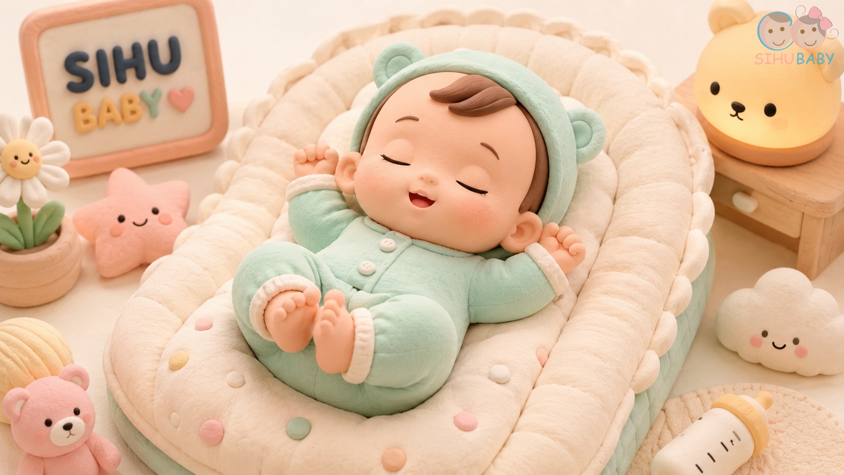 vì sao trẻ sơ sinh hay vặn mình gồng đỏ mặt - bé sơ sinh ngủ động REM khẽ vặn mình