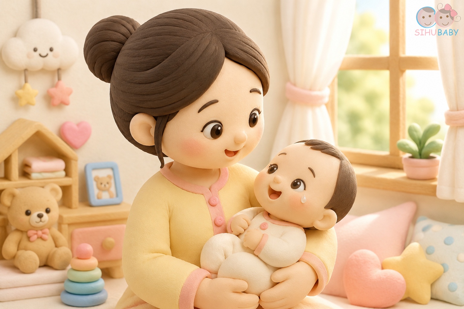 vì sao trẻ sơ sinh khóc không có nước mắt - giọt nước mắt đầu tiên của bé lúc 2-3 tháng tuổi