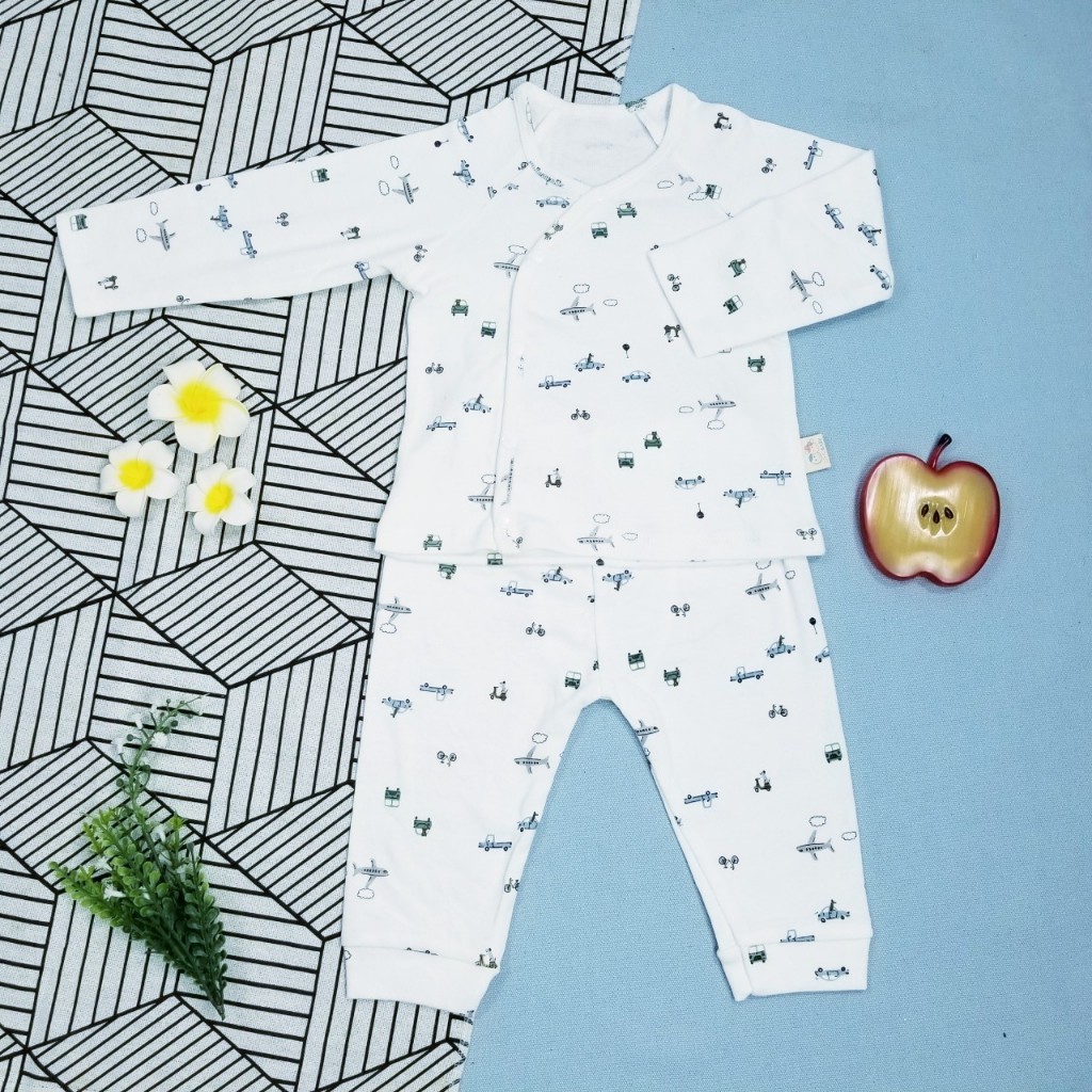 BỘ QUẦN ÁO DÀI SƠ SINH CHO BÉ TỪ 0 - 8 THÁNG