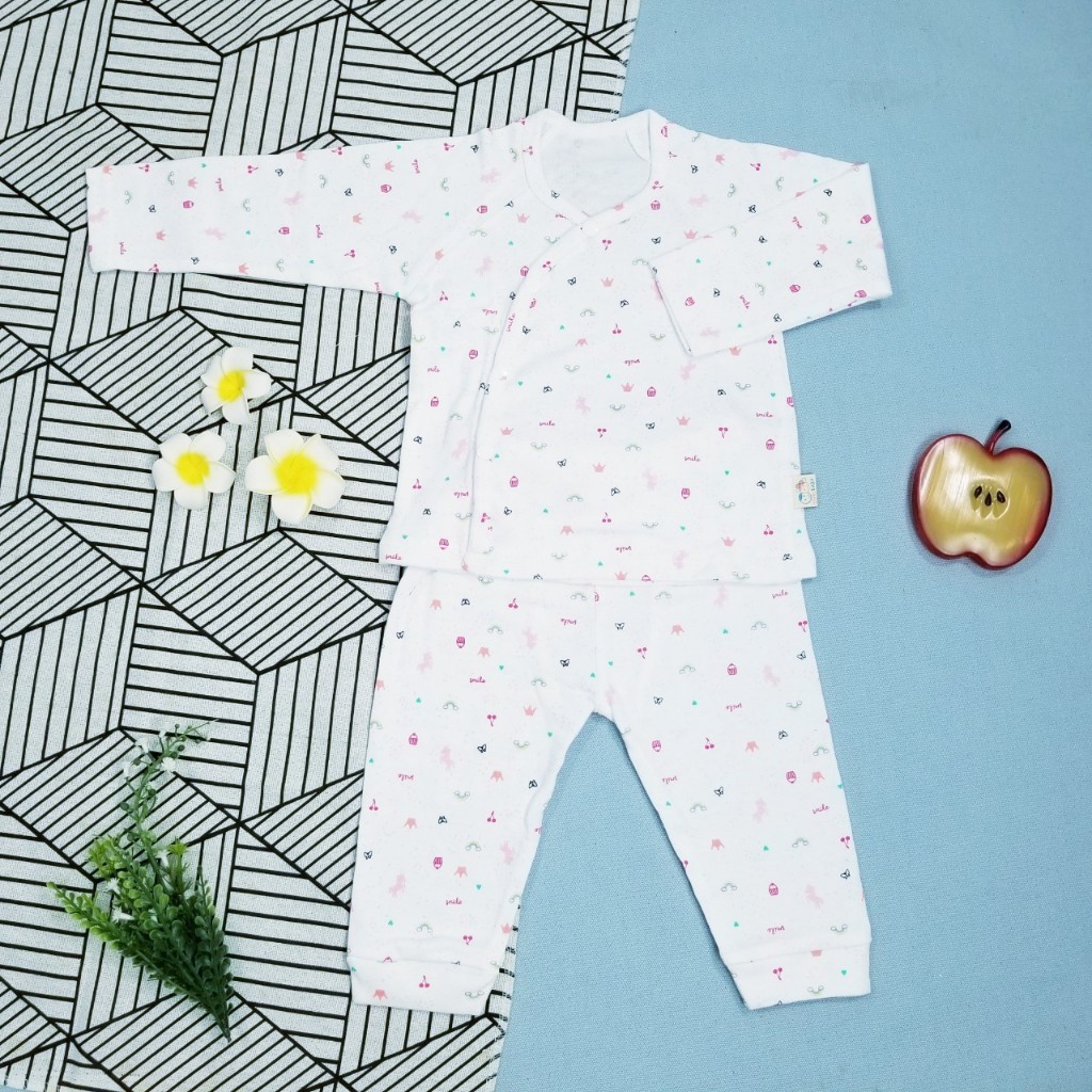 BỘ QUẦN ÁO DÀI SƠ SINH CHO BÉ TỪ 0 - 8 THÁNG - Ảnh 4